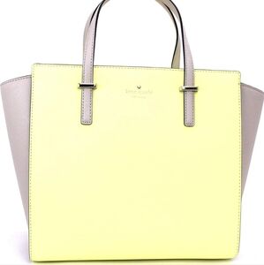 Kate spade cedar street large Hayden tote in lemonade
